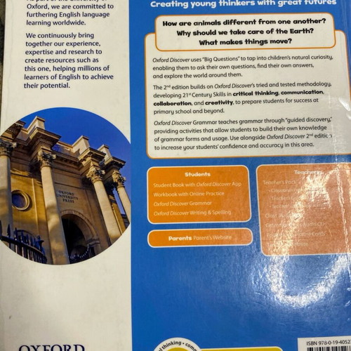 Oxford Discover 2 Student Books Pack of 3 used