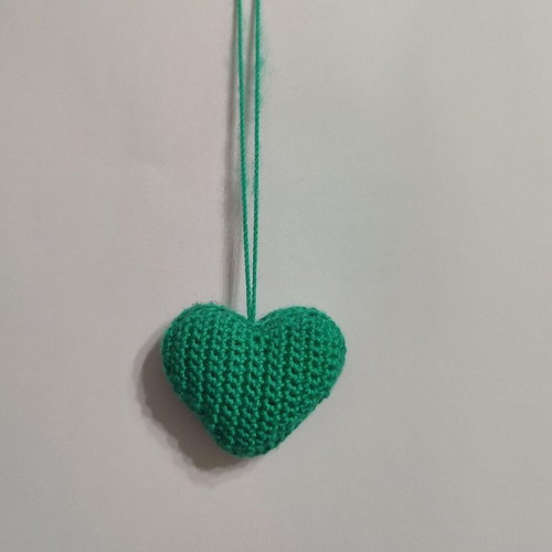 Crocheted heart made to order