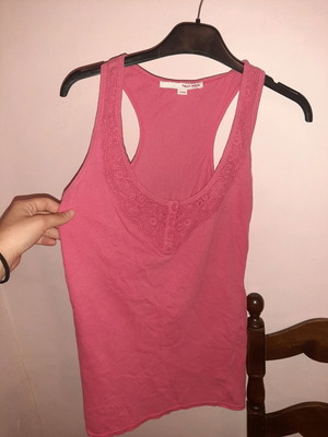 Pink shirt used, size S