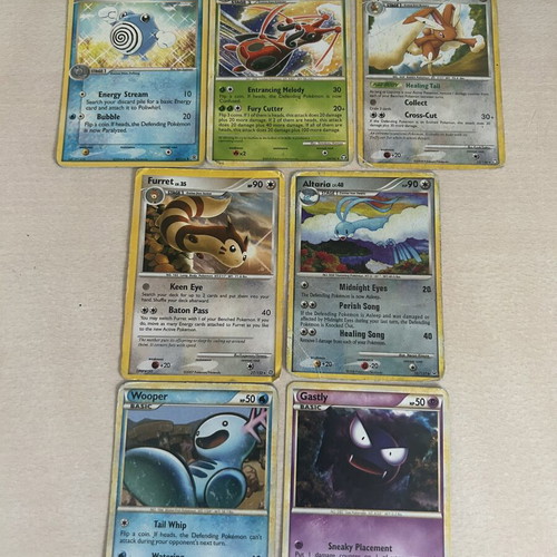 Pokémon collectible cards used