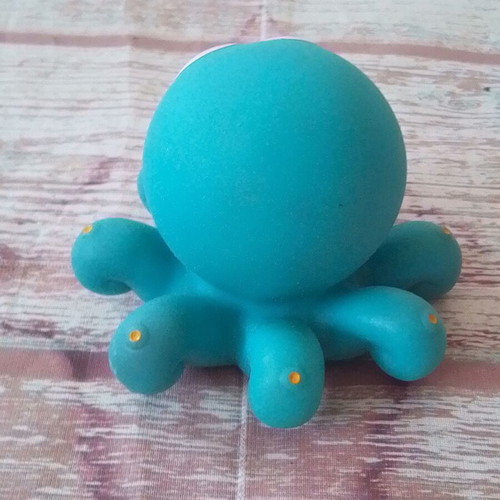 Baby happy bath octopus used