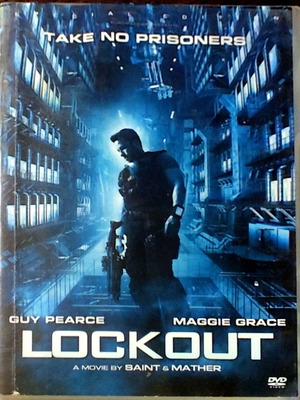 Lockout DVD used, action fantasy movie with subtitles