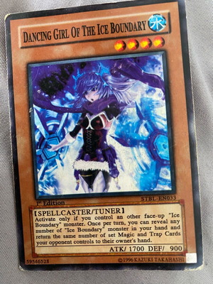 Κάρτα Yu-Gi-Oh! Dancing Girl Of The Ice Boundary μεταχειρισμένη