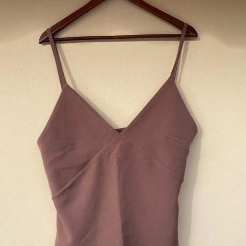 Brown handmade top new with adjustable strap L/XL