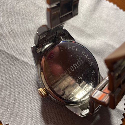 Ferendi watch used with silver bracelet, unisex