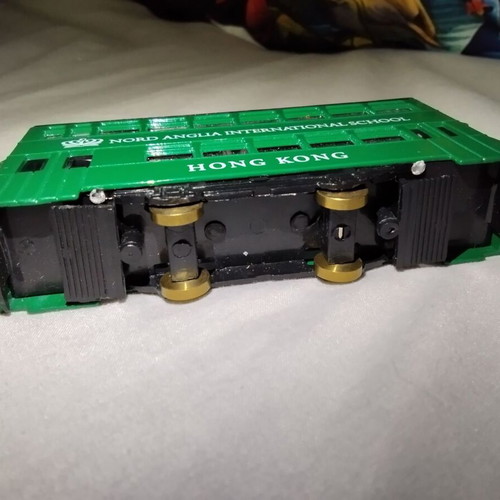 Hong Kong double-decker tram model toy used, Nord Anglia International School