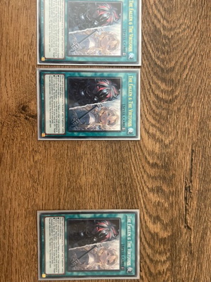 The Fallen And The Virtuous Playset new, 2 Ultra Rares and 1 Secret Rare