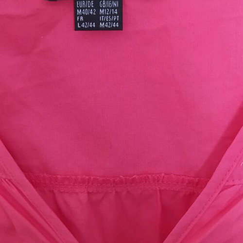 Esmara midi dress wide fit in fuchsia color like new, size large 42-44