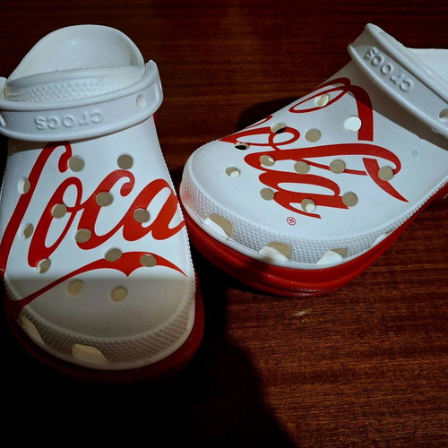 Crocs Coca Cola women's like new, size 38
