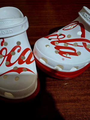 Crocs Coca Cola women's like new, size 38