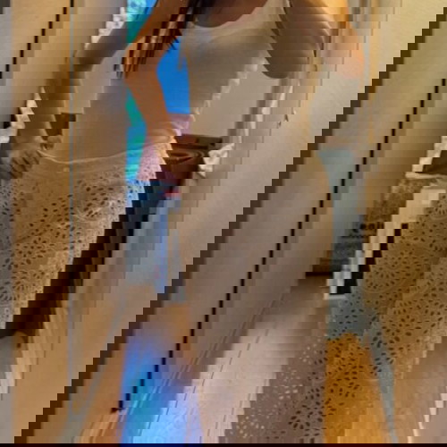 Παντελόνι Zini broderie άσπρο καινούργιο, μέγεθος L