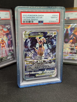 Zeraora VSTAR PSA 10 κάρτα με θήκη καινούργια