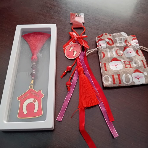 Festive charms new, set of 2