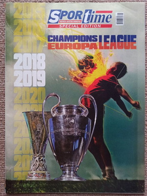 Sportime Special Edition Champions & Europa League 2018-19 σαν καινούργιο