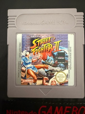 Street Fighter II Nintendo Game Boy κασέτα μεταχειρισμένη με προστατευτική θήκη