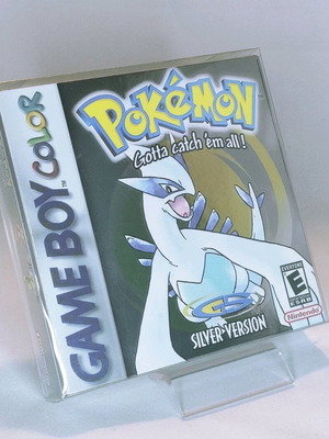 Pokemon Silver Version Gameboy καινούργιο, ολοκληρωμένη έκδοση