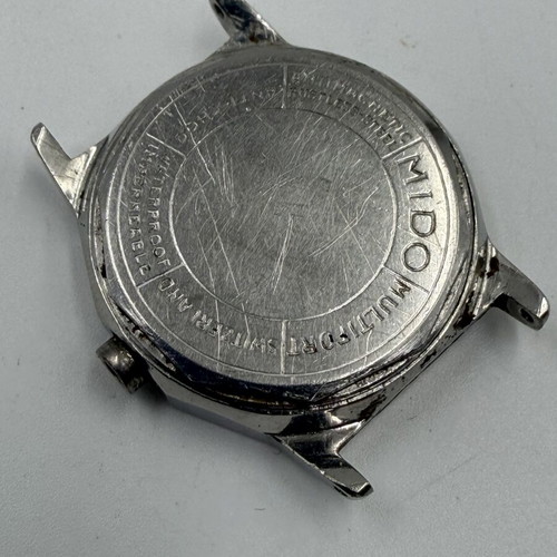 Mido Multifort Vintage Watch for Repair or Spare Parts