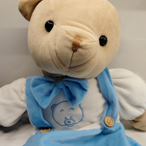 Vintage teddy bear pajama holder hanging organizer