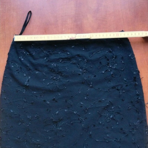 Mini skirt Iso black like new, size S 36 8