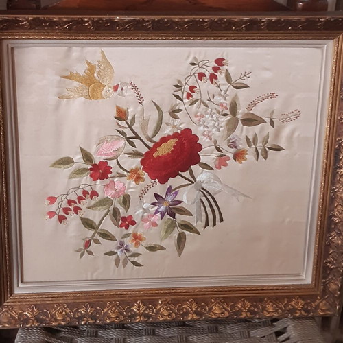 Embroidery frames used, set of 6 pieces