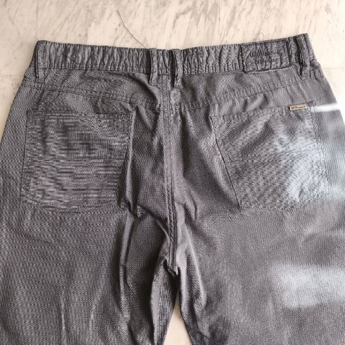 Men's fabric pants like new, gray, size w36