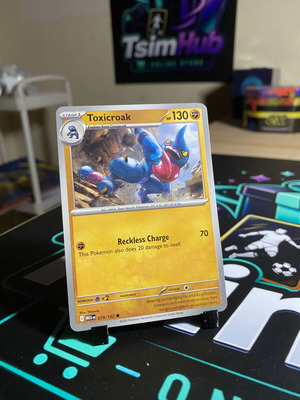 Κάρτα Pokemon Toxicroak TCG 79/132 σαν καινούργιο