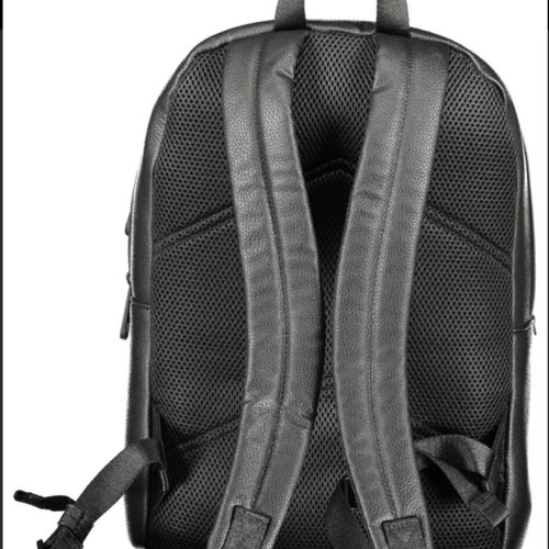 Calvin Klein Must Campus Backpack new, black eco-leather