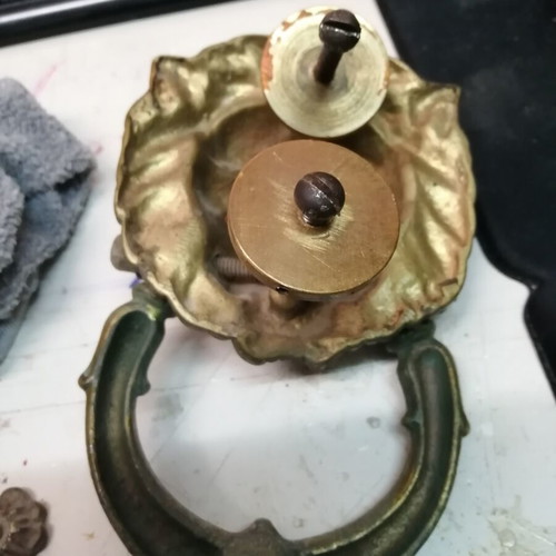 Brass Door Knocker Lion Head like new