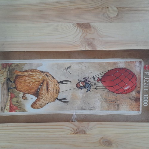 Puzzle used with slightly damaged box