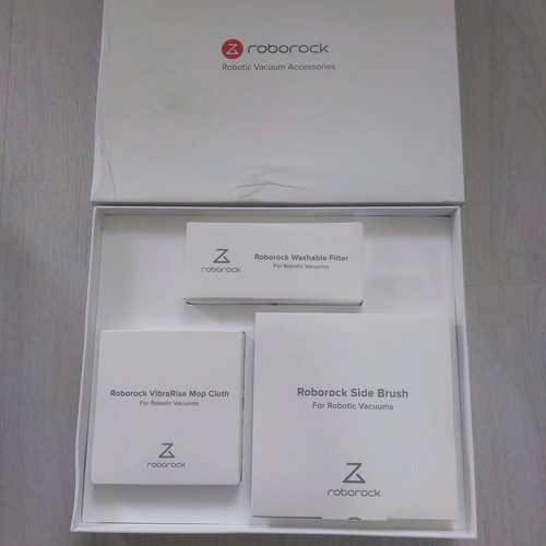 Roborock S7 S8 S6 S5 Xiaomi full accessory set new, black