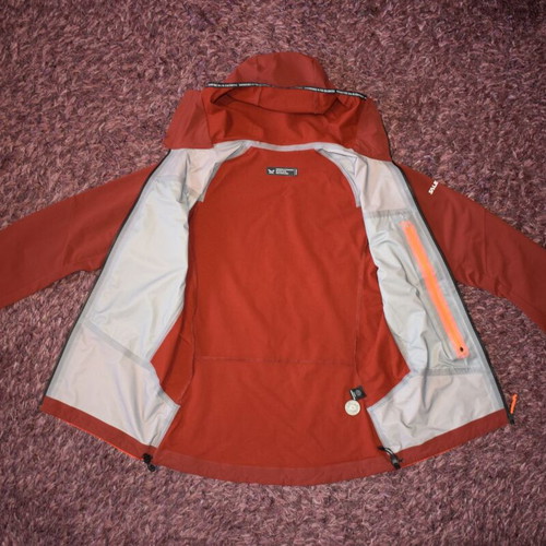 Salewa Committed Durastretch men's jacket size S like new, red