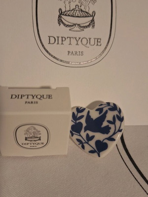 Diptyque керамичен аксесоар сърцевидна лимитирана серия игла нов