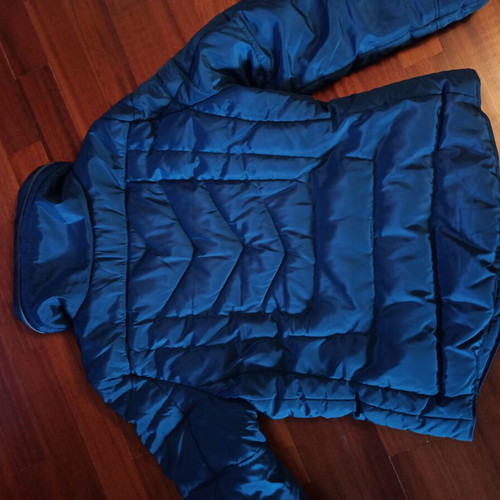 Ellen Rose Quilted Jacket used, women's XXL, blue
