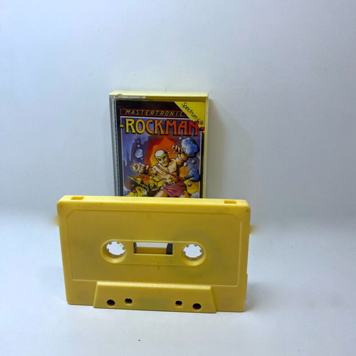Rockman 1985 Spectrum ZX tape cassette used, complete in box
