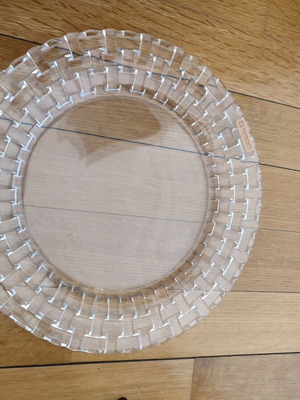 Πιατέλα σερβιρίσματος Bossa Nova Nachtmann σαν καινούργιο, κρυστάλλινη