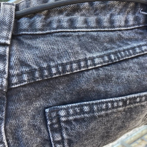 Cargo women's pants new, black denim, size 34