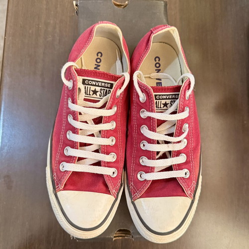 Converse All Star sneakers size 39 like new, burgundy