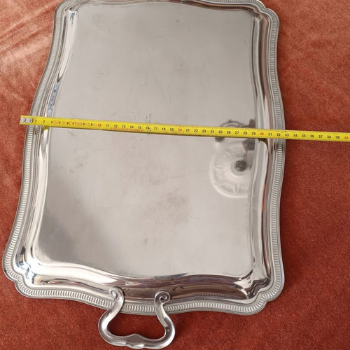 Vintage Guy Degrenne large serving tray stainless steel like new