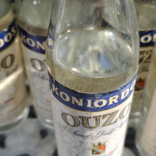 Ouzo Koniordos Thessaloniki 160ml vintage collectible bottle