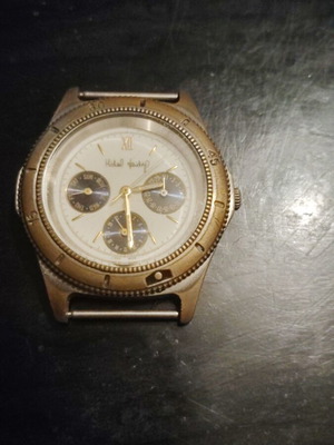 Michael Laudrup collectible watch used, needs strap and battery