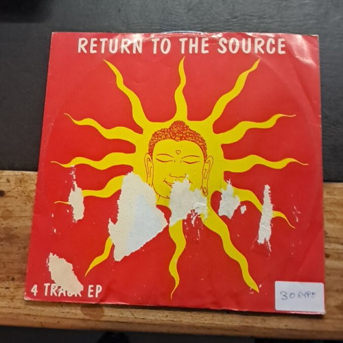 Vinyl record used with slightly faded cover