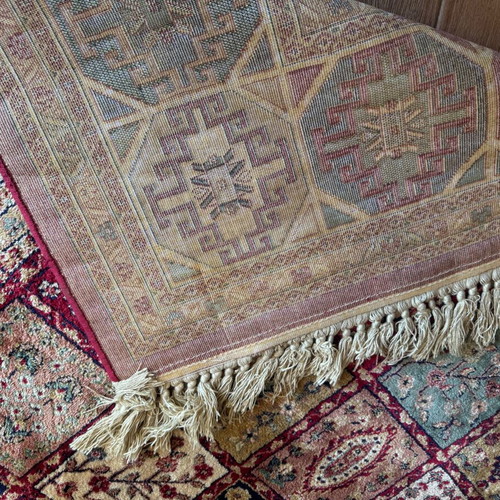 Teheran Patchwork Rug like new, 1.65x2.35 m with fringes