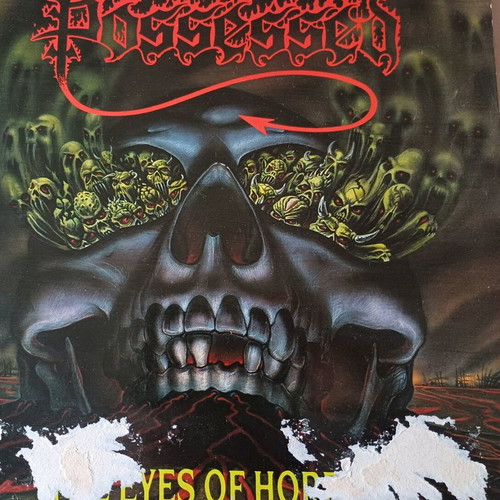 Possessed The Eyes of Horror E.P. vinyl like new with cover wear