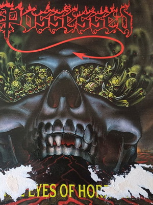 Possessed The Eyes of Horror E.P. vinyl like new with cover wear