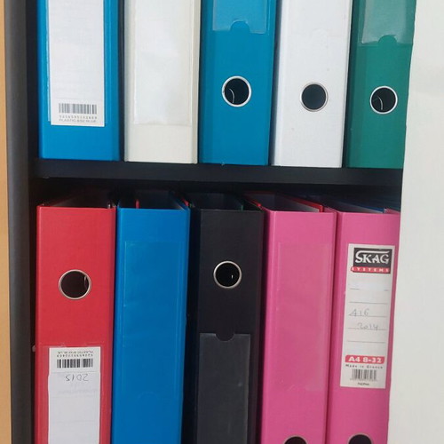 A4 folders used, pack of 30+ pieces, SKAG and others