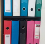 A4 folders used, pack of 30+ pieces, SKAG and others