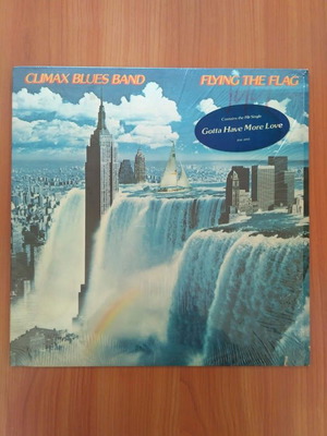 Climax Blues Band Flying the Flag LP vinyl like new, 33 rpm, import