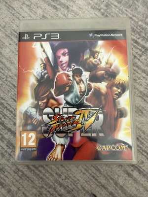 Super Street Fighter 4 PS3 game used, very good condition