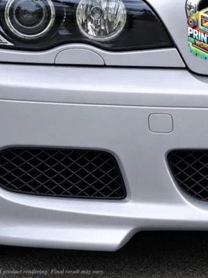 BMW E46 M3 γρίλιες προφυλακτήρα full mesh με πίσω κλειδώματα