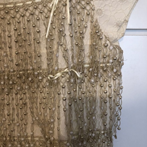 Manoush blouse with embroidery and fringes size 40 like new